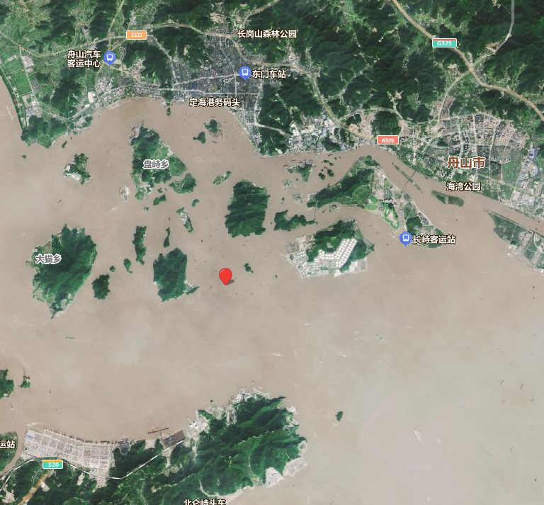 Figure 2.1 Deployment Sea Area