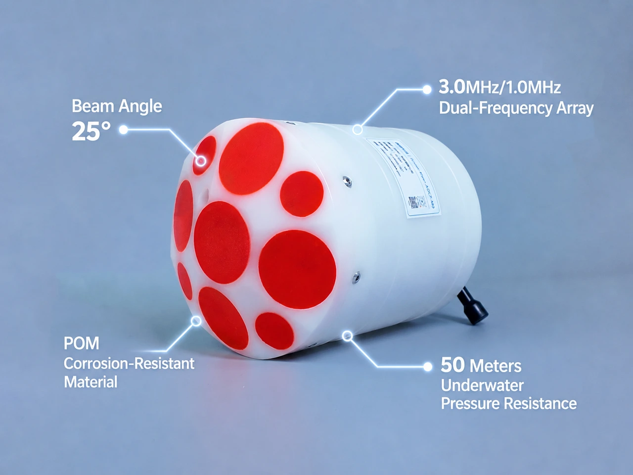 Oceantek River-ADCP-M9 9-beam acoustic Doppler current profiler with compact size"