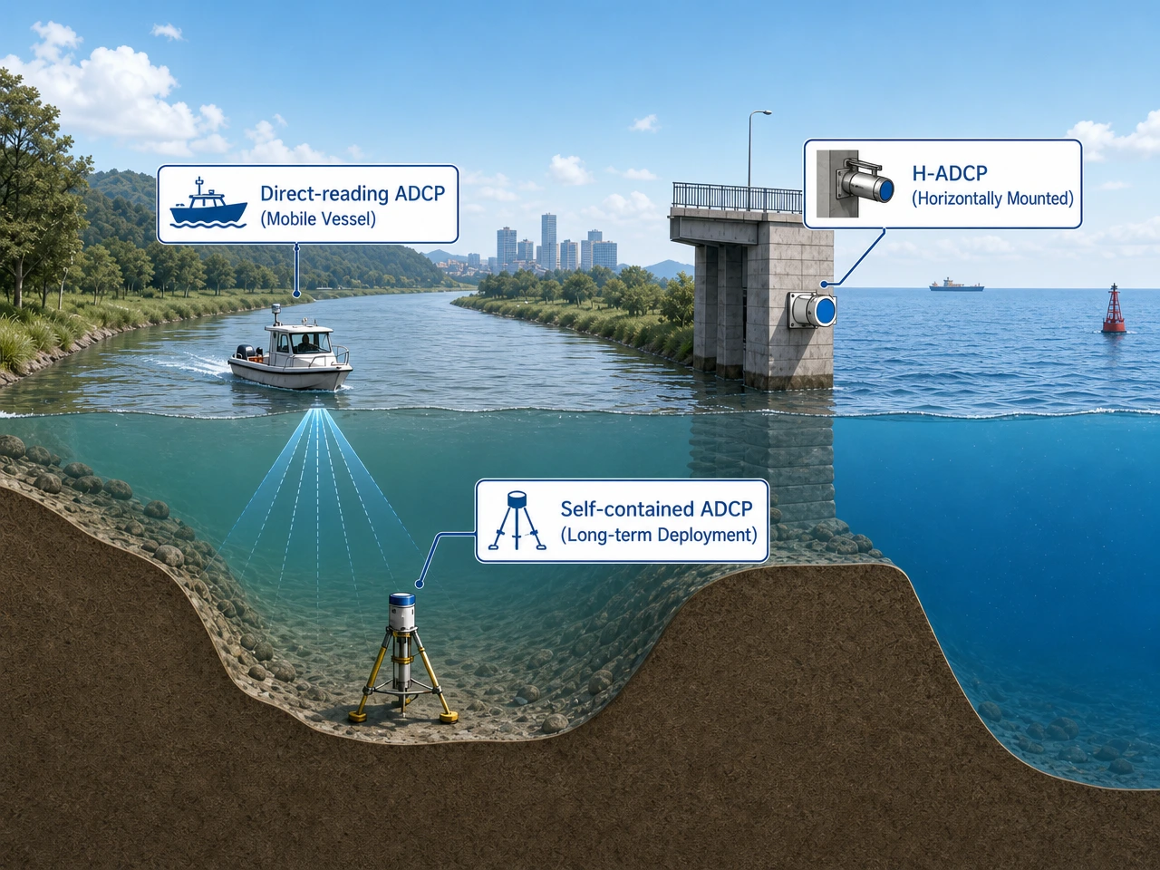 Oceatek ADCP Application & Installation Scenarios Oceatek ADCP Application & Installation Scenarios