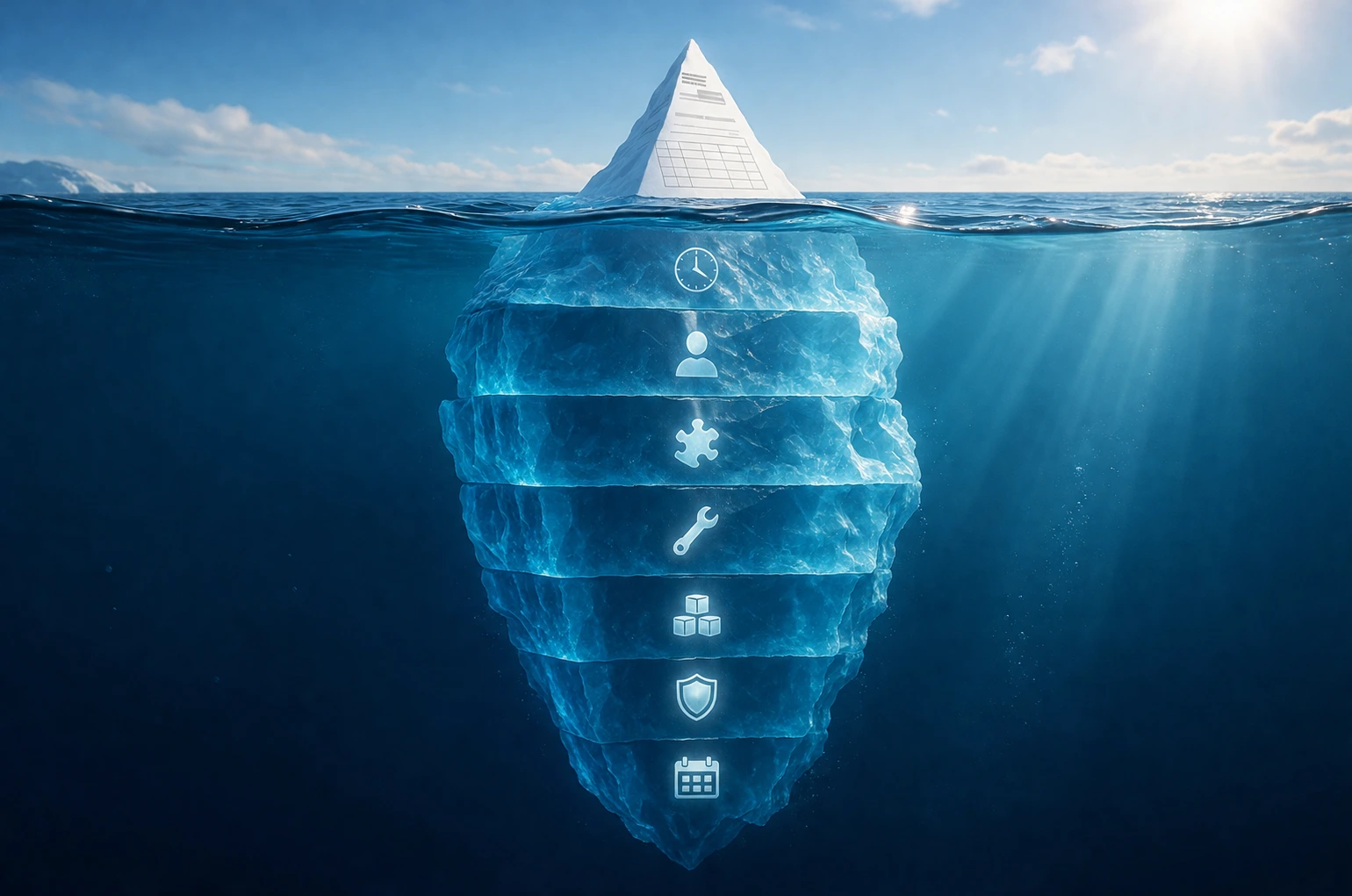 ADCP hidden costs iceberg - 7 factors that determine real ADCP price