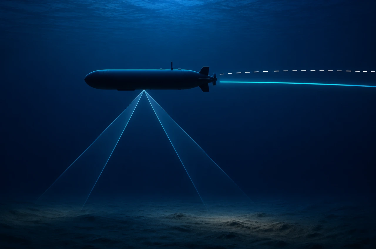 AUV Navigation Without GPS