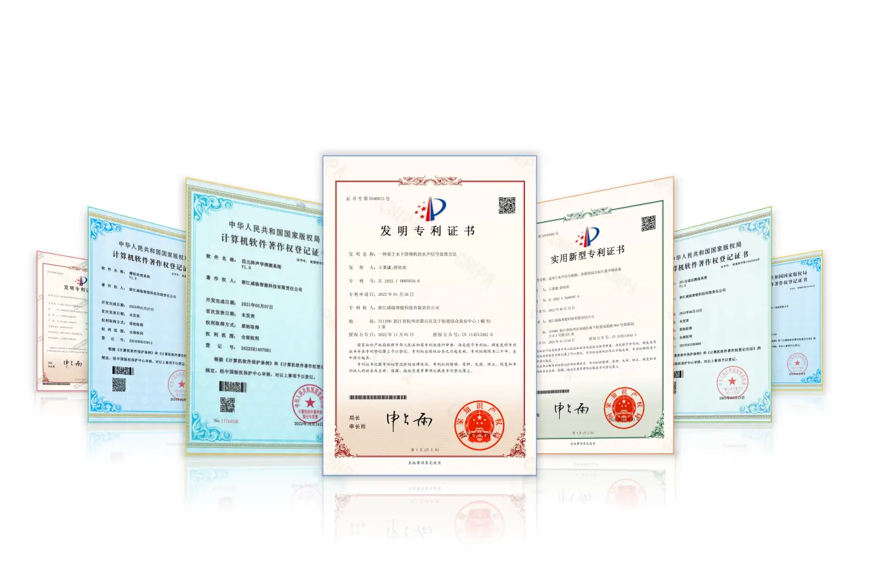Oceantek's 30+ invention patents
