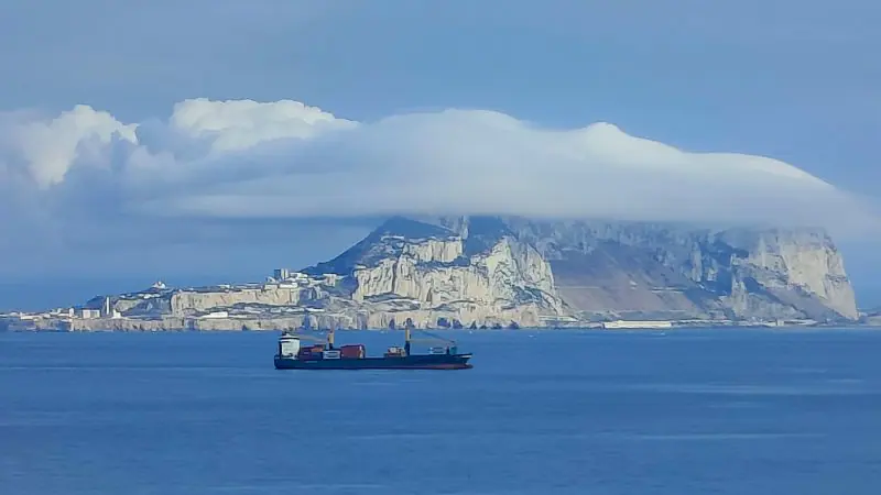 map strait of gibraltar